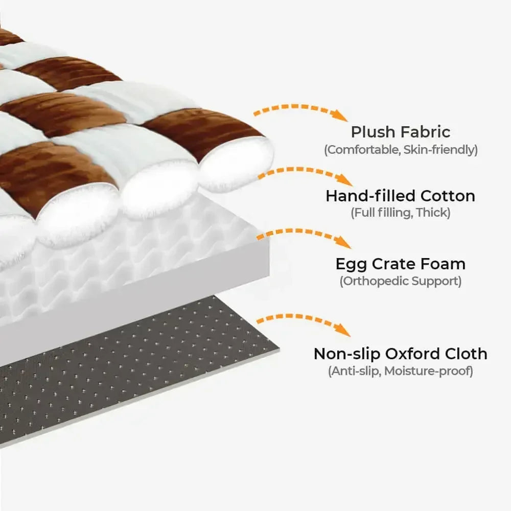 GoldenPaws Orthopedic Memory Foam Bed